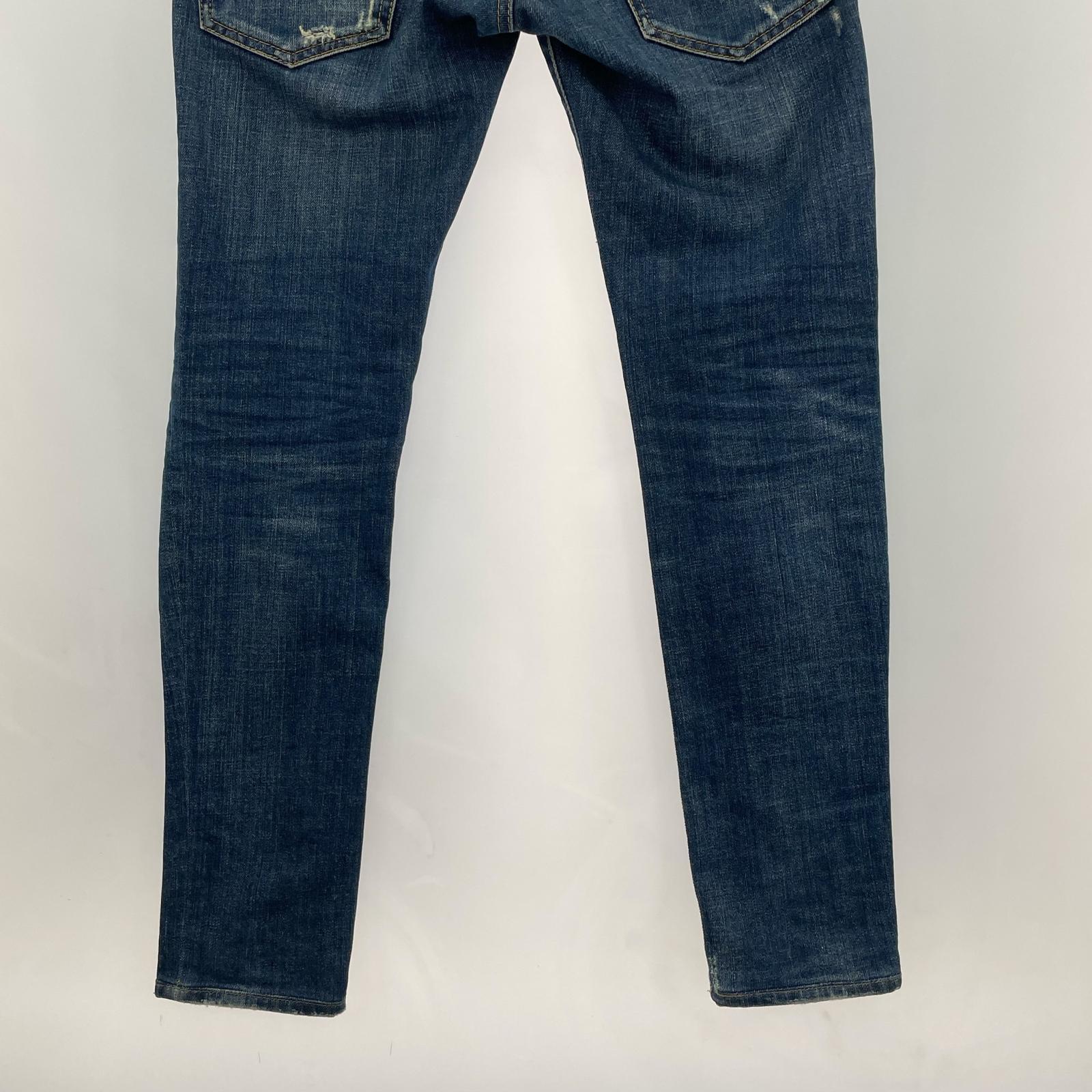 デニムパンツ skater jeans ｗ29 44 ブルー