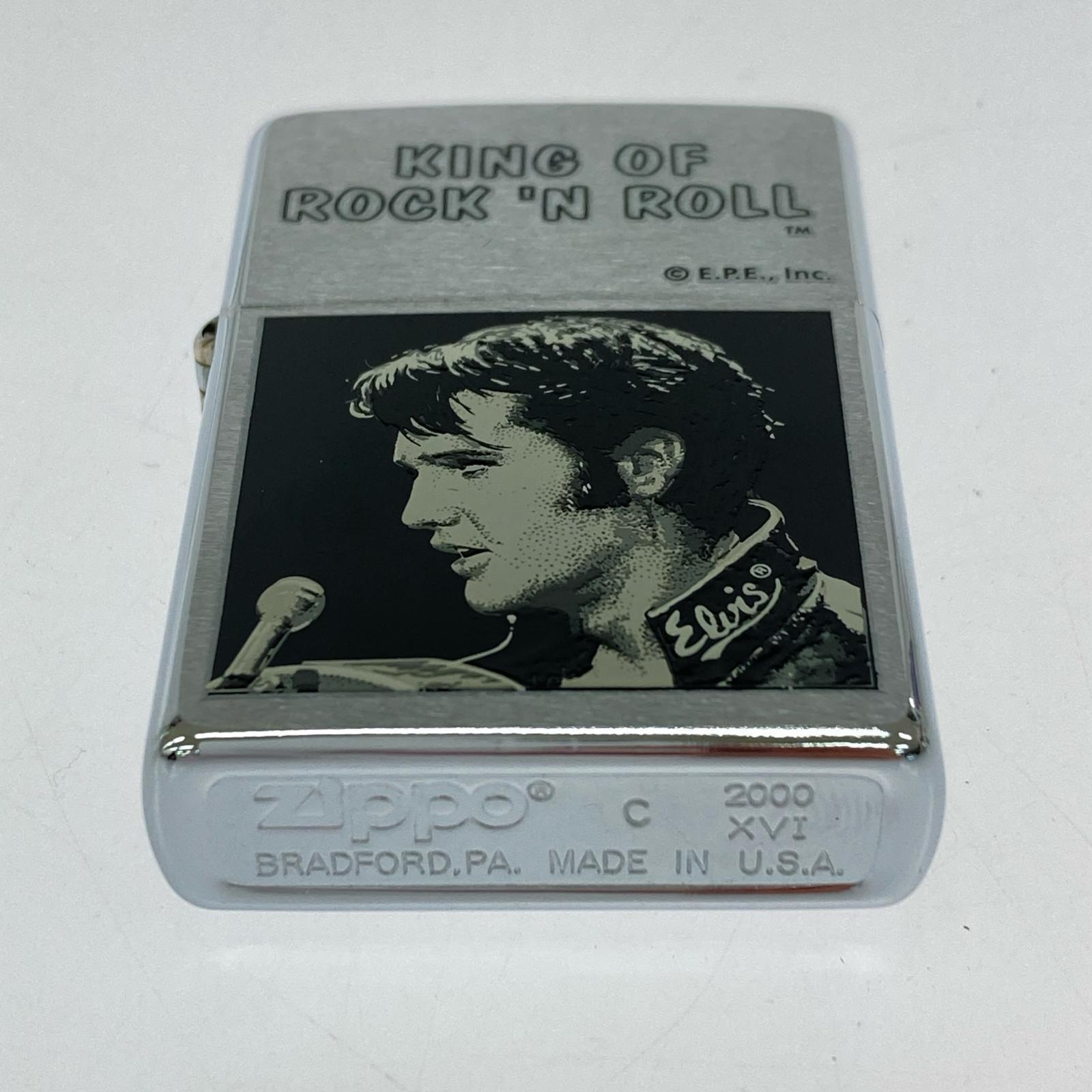ライター ELVIS PRESLEY シルバー