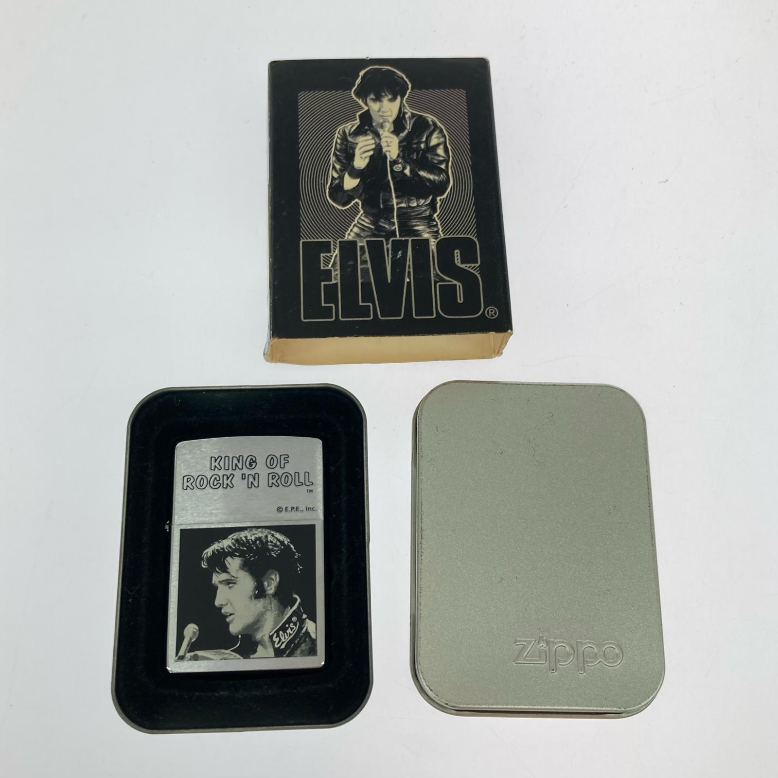 ライター ELVIS PRESLEY シルバー