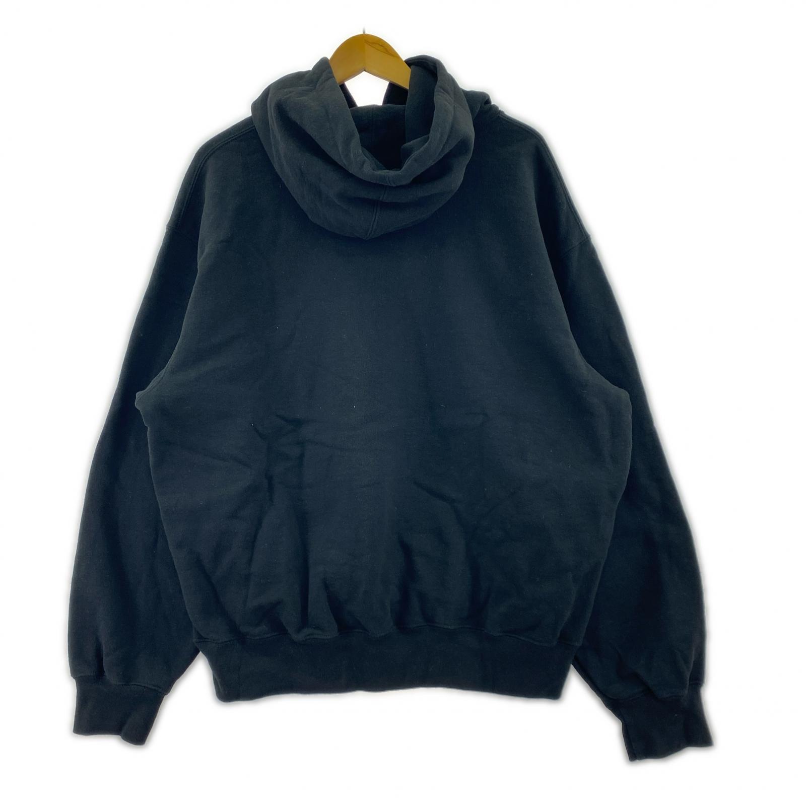 パーカー GRADIENT HOODED SWEATSHIRT M ブラック