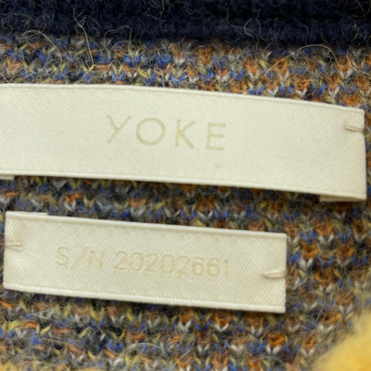 ニット 20AW PAUL JACQUARD CREW NECK 3 オレンジ 3 オレンジ