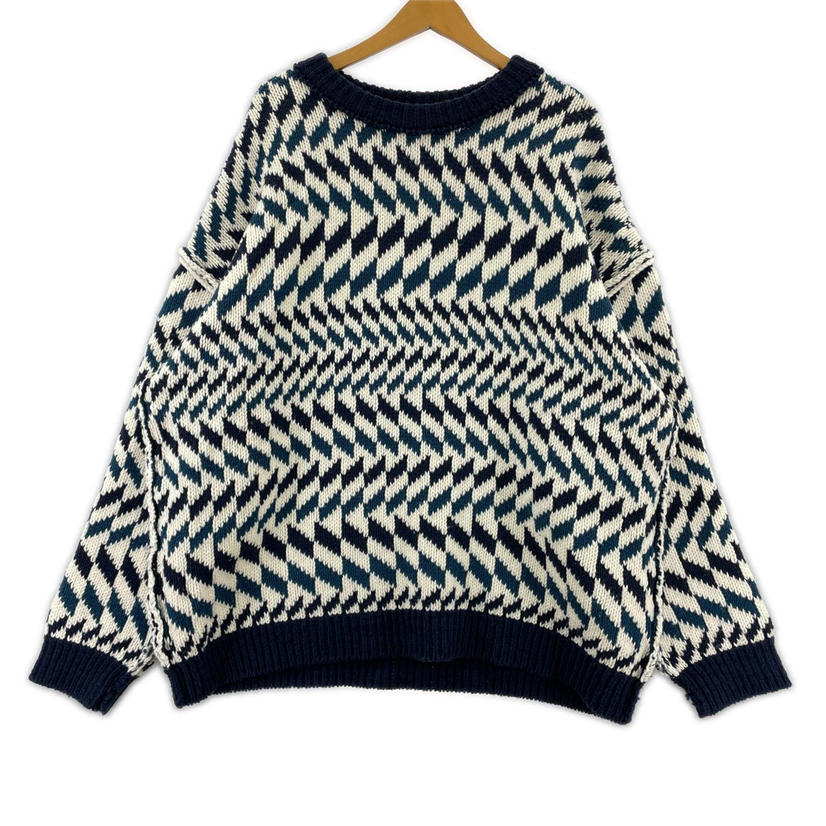 ニット Blanc YM×HUUKU×ATTEMPT REVERSIBLE Knit