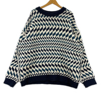 ニット Blanc YM×HUUKU×ATTEMPT REVERSIBLE Knit