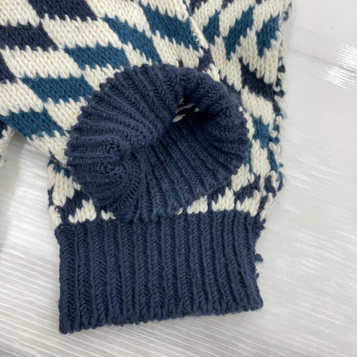 ニット Blanc YM×HUUKU×ATTEMPT REVERSIBLE Knit
