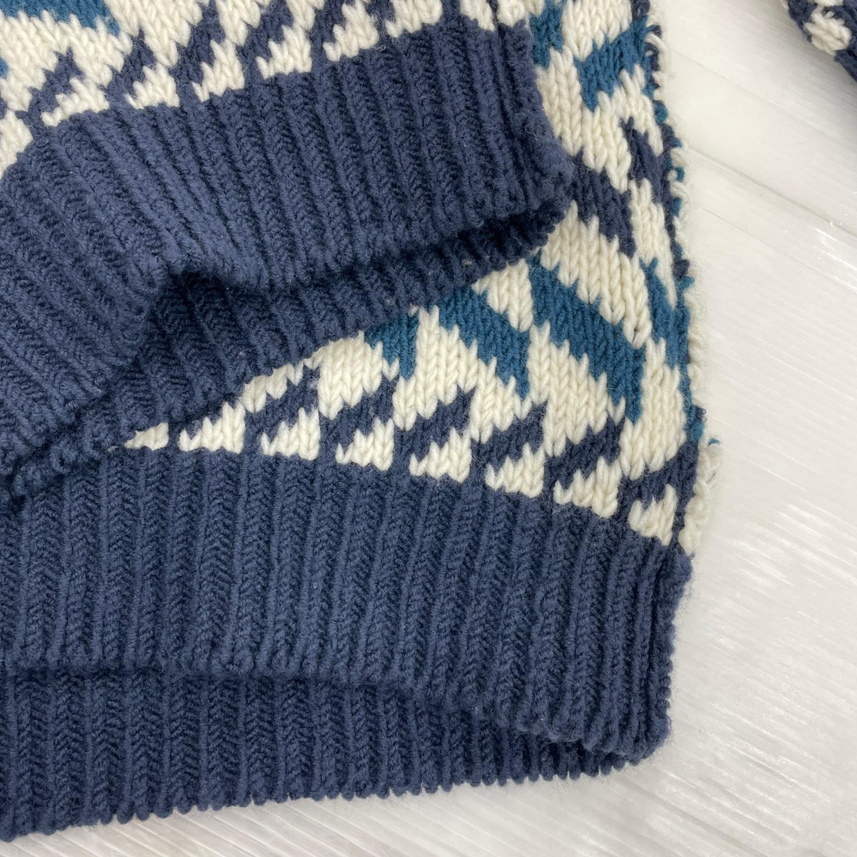 ニット Blanc YM×HUUKU×ATTEMPT REVERSIBLE Knit