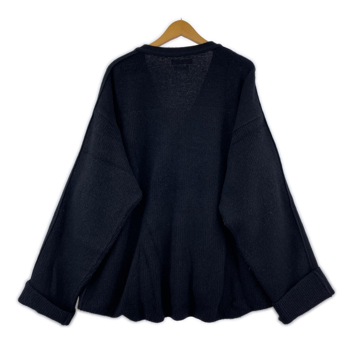 カーディガン attic別注 20AW ALPACA WOOL CARDIGAN 4 4 ブラック