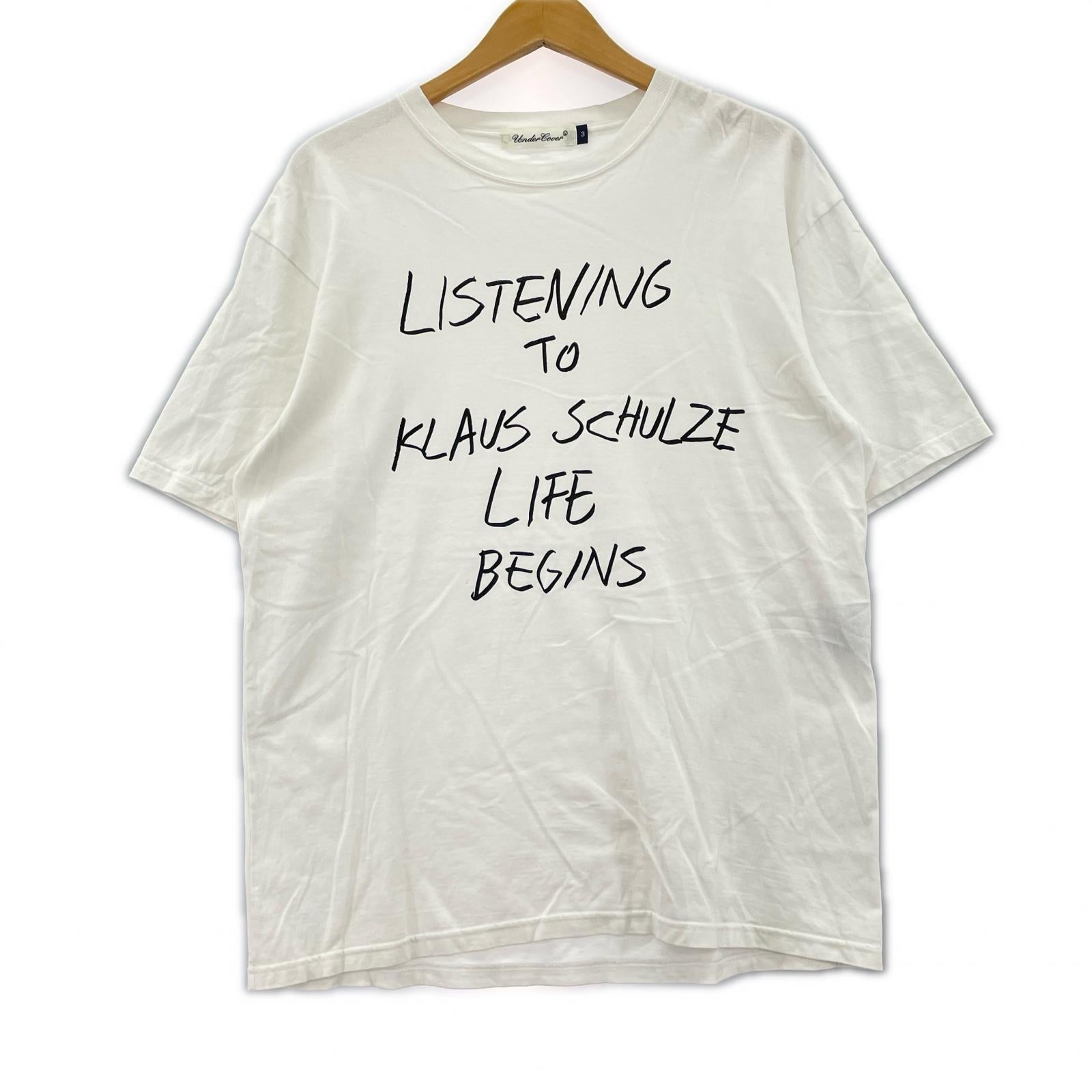 半袖Ｔシャツ 24SS LISTEN TO KLAUS SCHULZE（3） 3 ホワイト