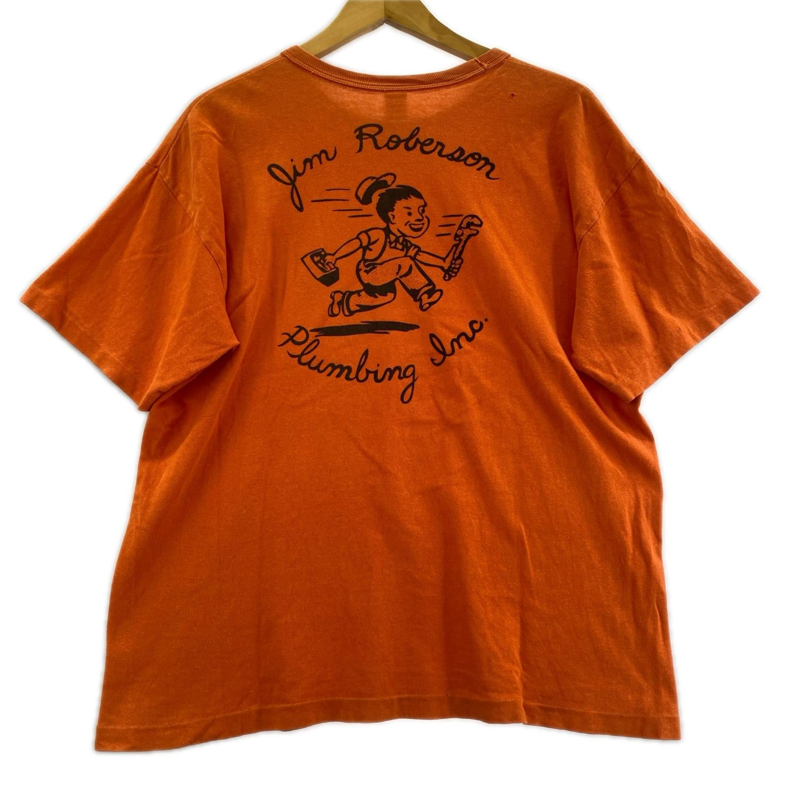 半袖Ｔシャツ Jim Roberson Plumbing オレンジ（38） 38 オレンジ