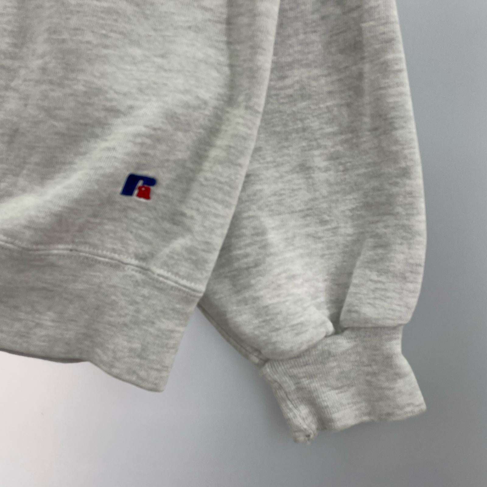 スウェット RUSSELL USA製 タートルネックスウェットシャツ グレー (XL) グレー