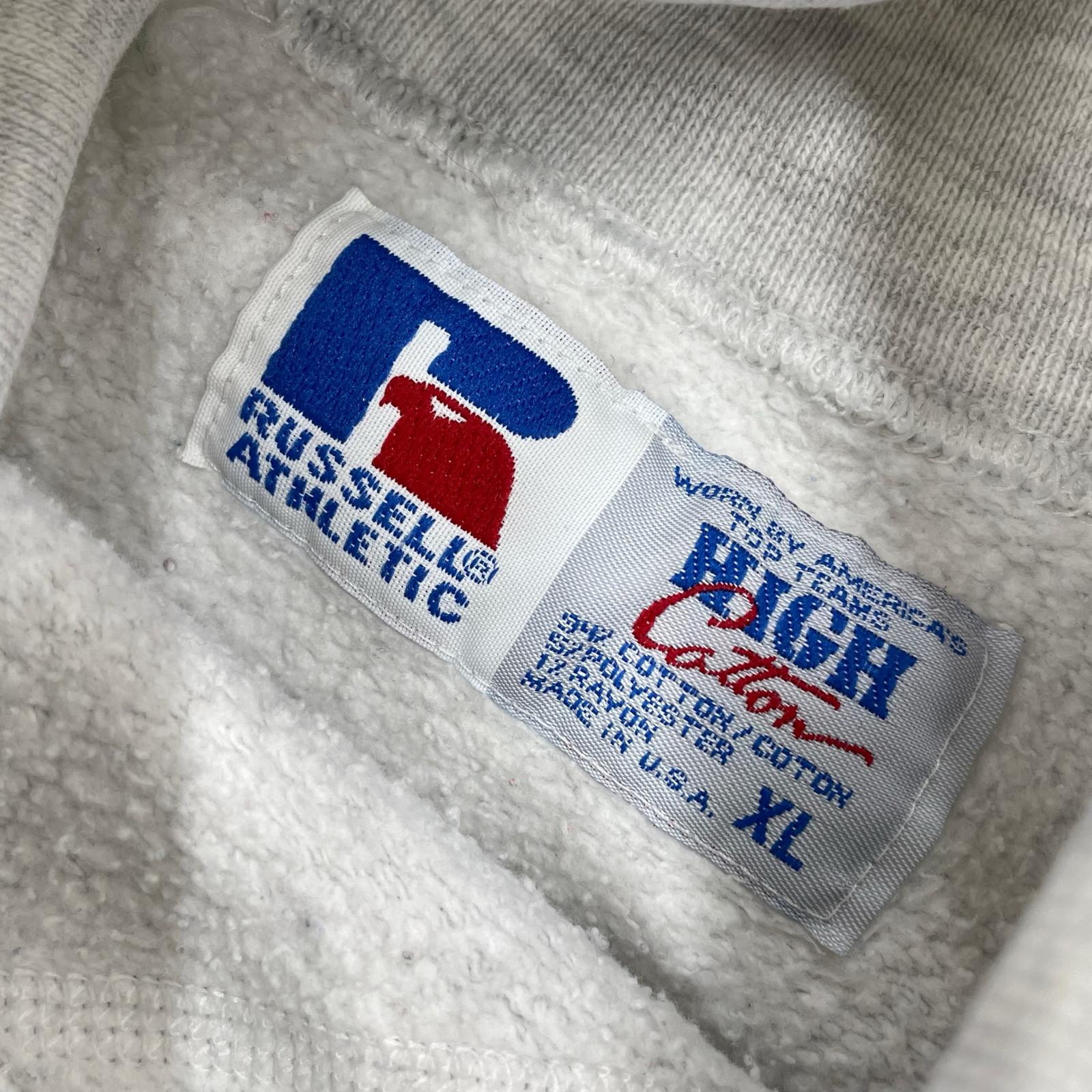 スウェット RUSSELL USA製 タートルネックスウェットシャツ グレー (XL) グレー