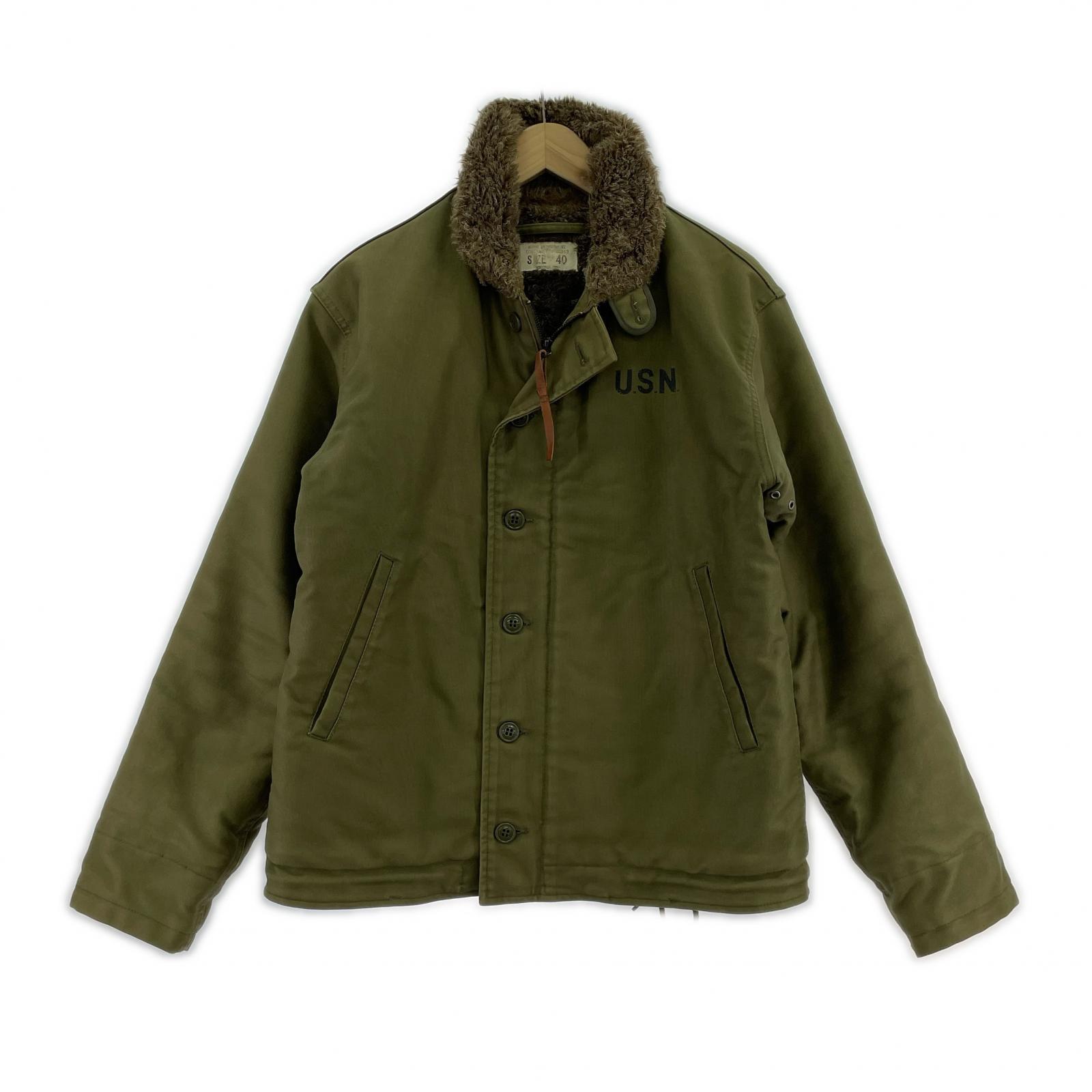 ジャケット デッキジャケット カーキ 40 40 カーキ