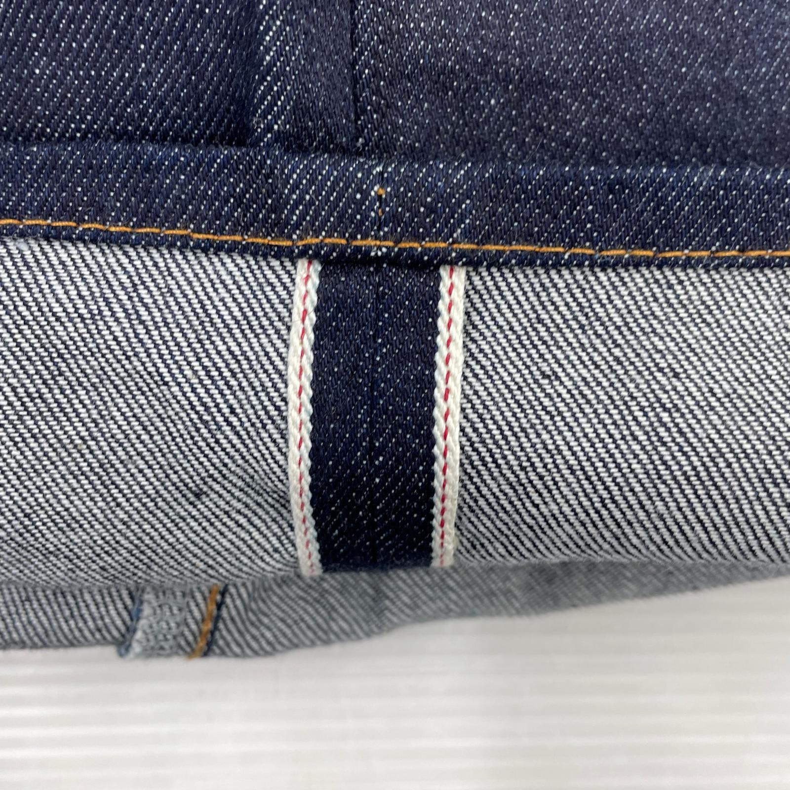 デニムパンツ W.Straight 5poket Denim Pants（36） ネイビー