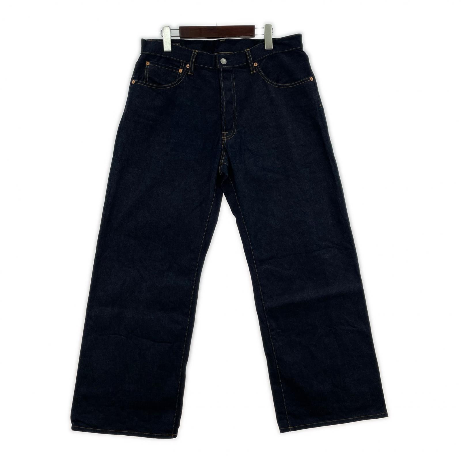 デニムパンツ W.Straight 5poket Denim Pants（36） ネイビー