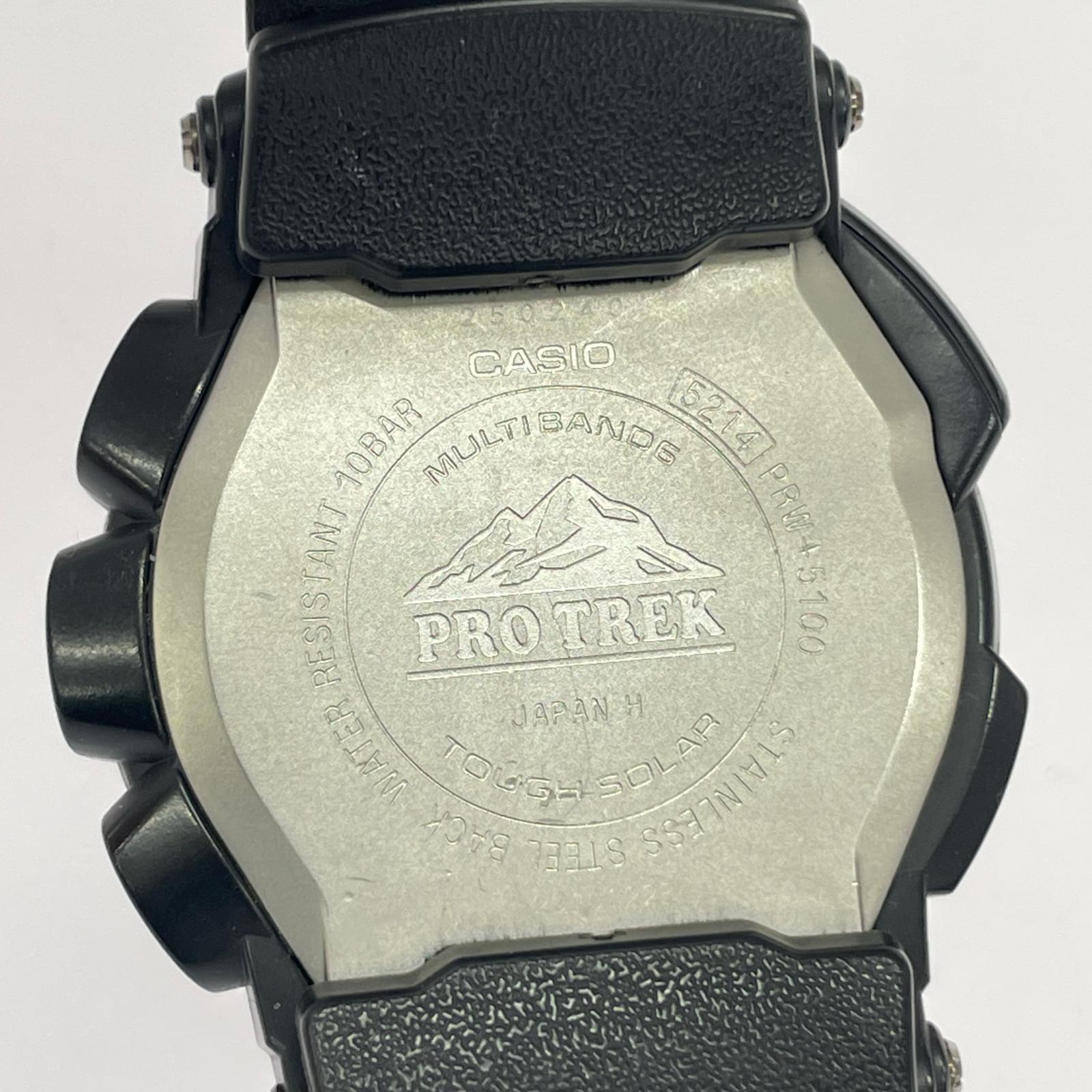腕時計 PRO TREK PRW-5100 ブラック