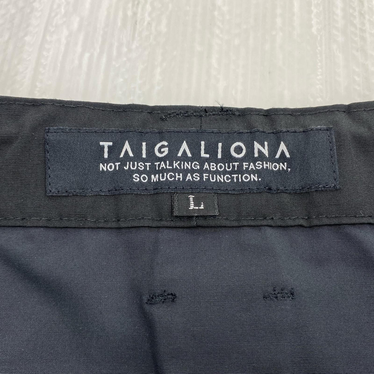 パンツ TAIGALIONA パンツ L ブラック