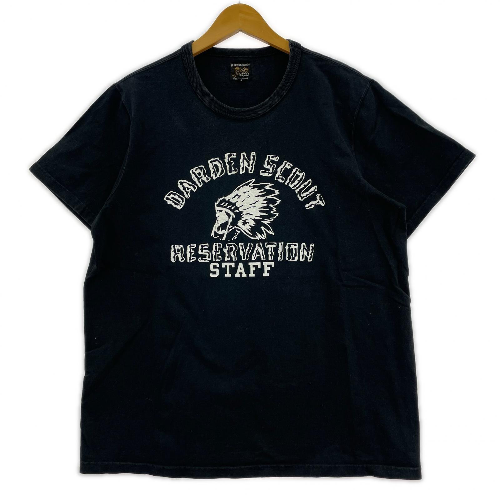 半袖Ｔシャツ DARDEN SCOUT インディアン 黒 (40/L) 40 ブラック