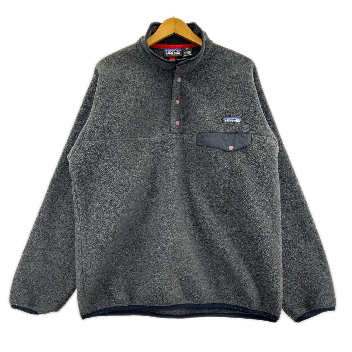 スウェット シンチラ スナップ フリース T グレー 25450 M M グレー