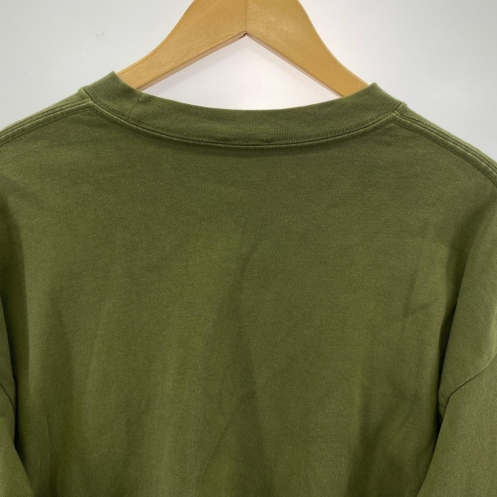 長袖Ｔシャツ handvaerk カーキ (M) M カーキ