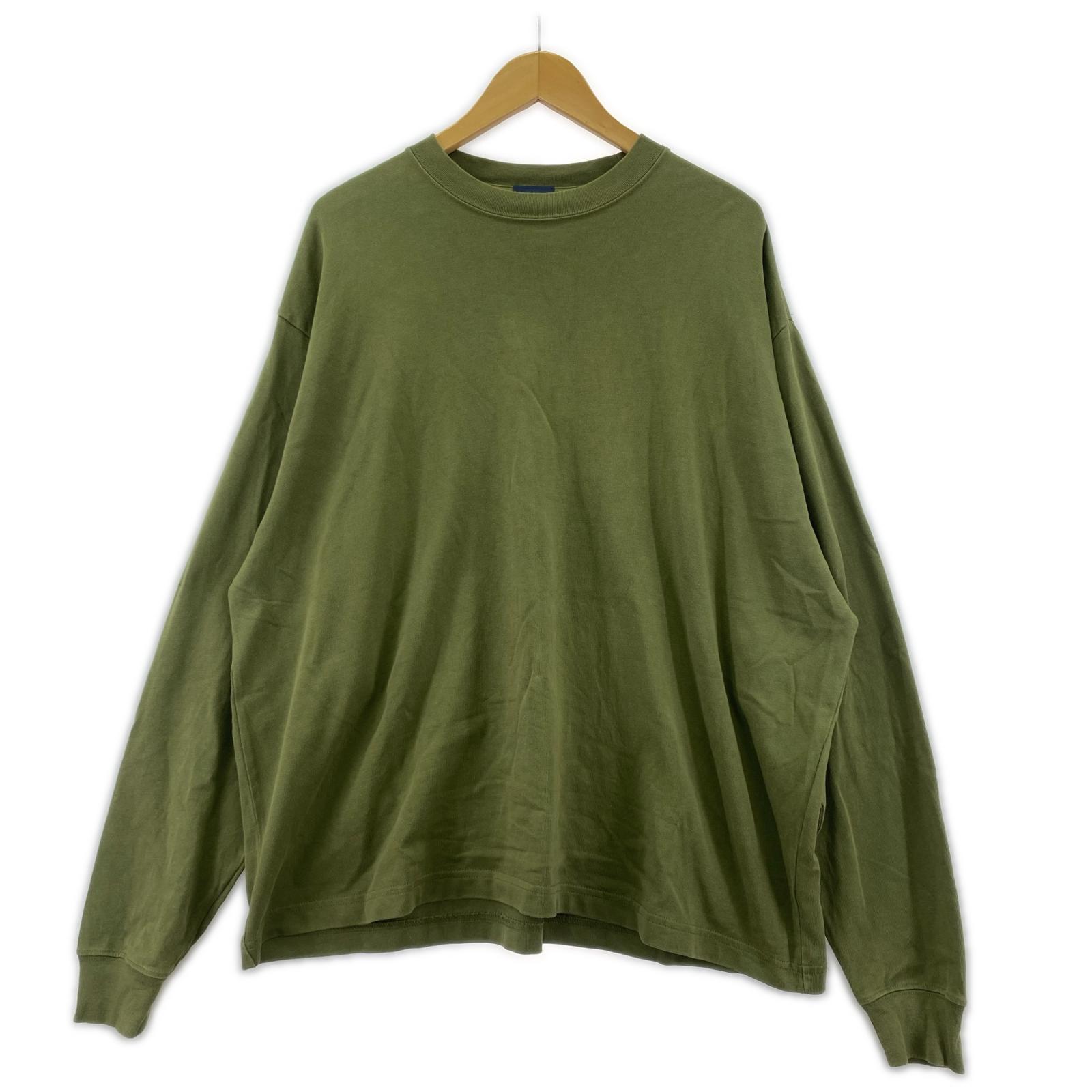 長袖Ｔシャツ handvaerk カーキ (M) M カーキ