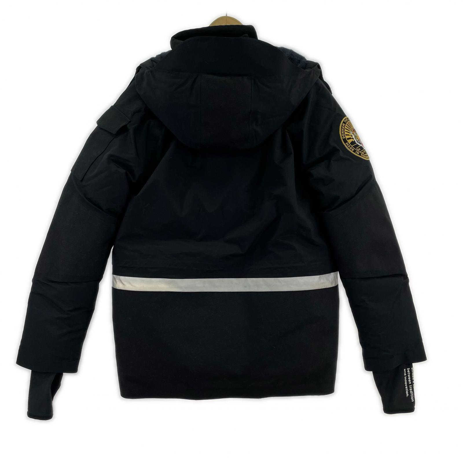 ダウンジャケット DENHAM × MINOTAUR INST. S ブラック
