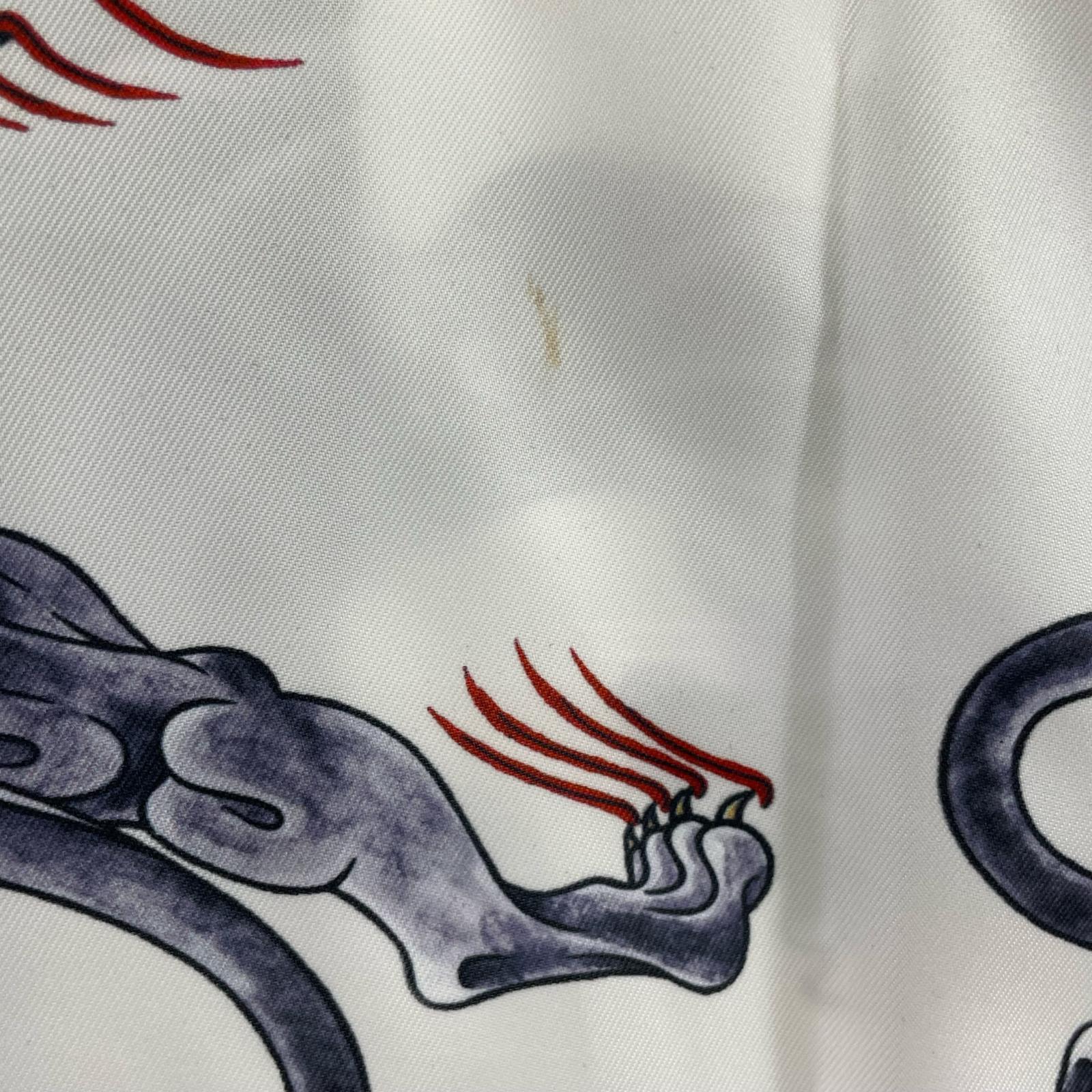 半袖シャツ EYEDY 黒豹デザイン S/Sシャツ L WHT L