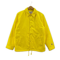 ジャケット ×Champion 裏ボア コーチジャケット 黄 S