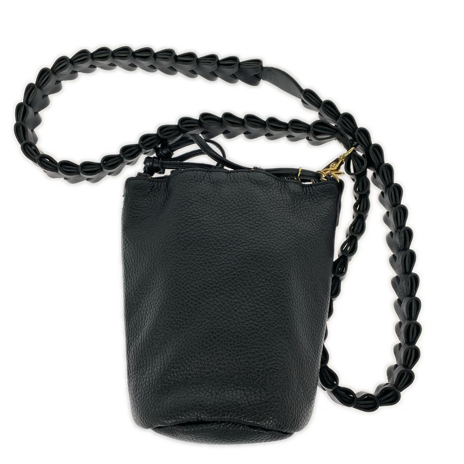 その他バッグ santaku 4way grain leather shoulder bag ブラック