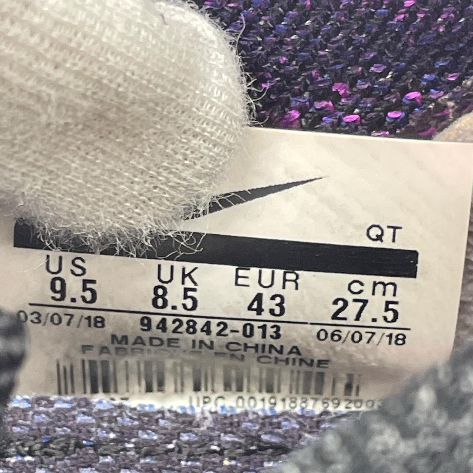 スニーカー Air Vapormax Flyknit 2.0 Night Purple 27.5cm (US9 1/2 UK9 EU45) パープル