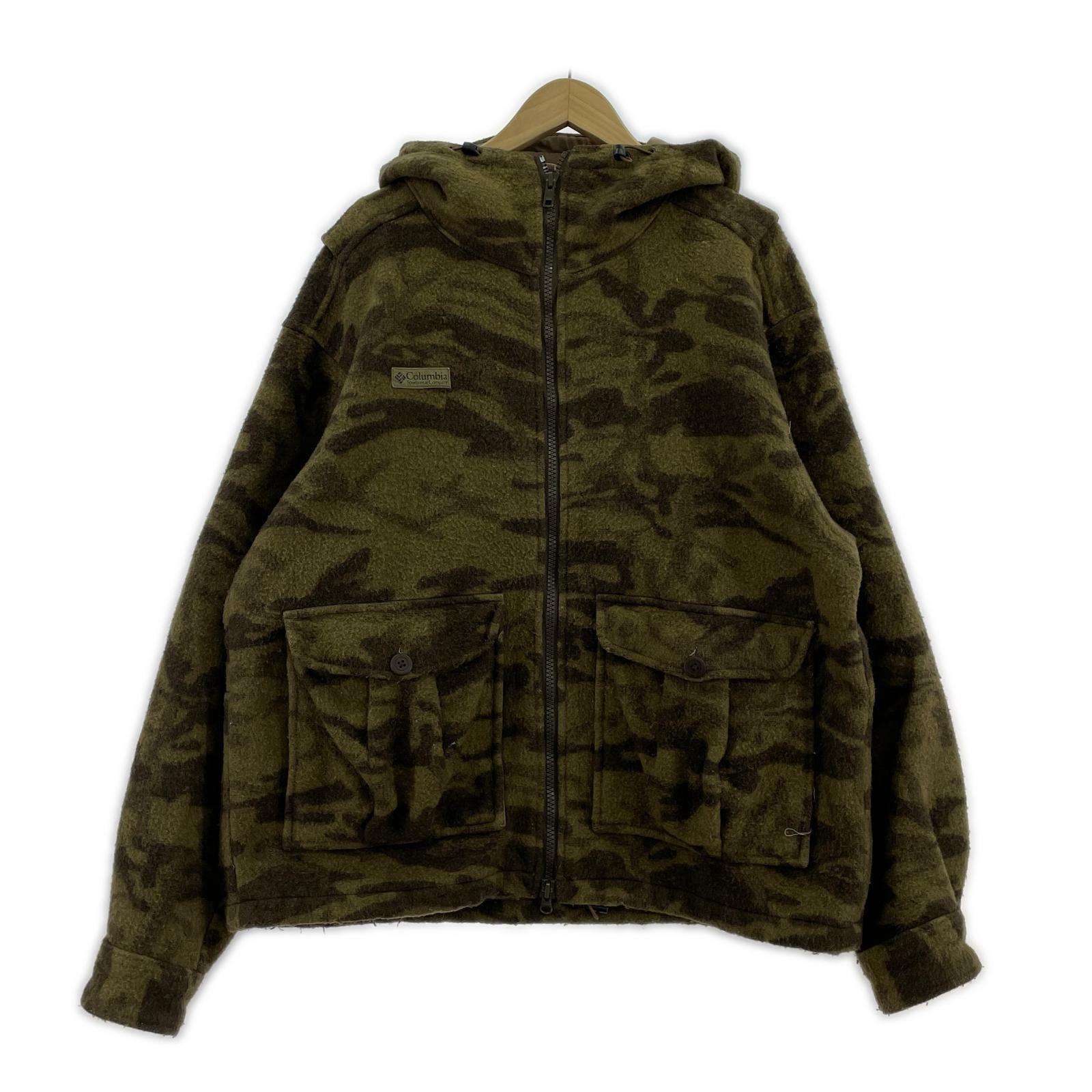 ジャケット Columbia HM5060 モナークパスジャケット カモフラ L ブラウン