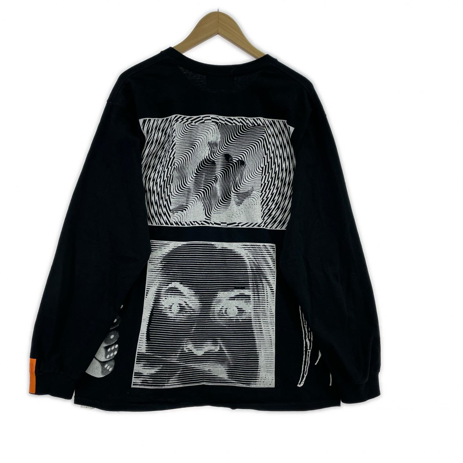 長袖Ｔシャツ BLACK WEIRDOS FULL PANEL LS TEE（L） L ブラック