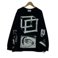 長袖Ｔシャツ BLACK WEIRDOS FULL PANEL LS TEE（L） L ブラック