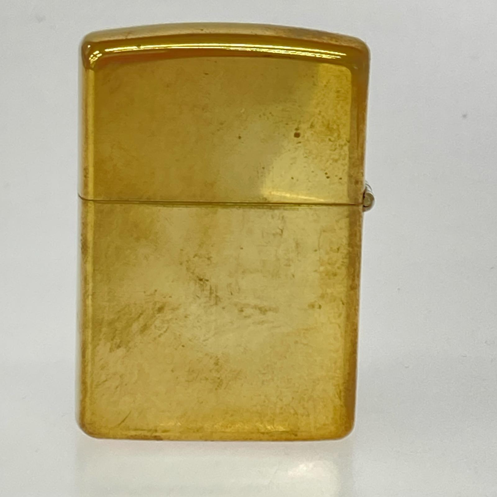 ライター Budweiser SOLID BRASS ゴールド