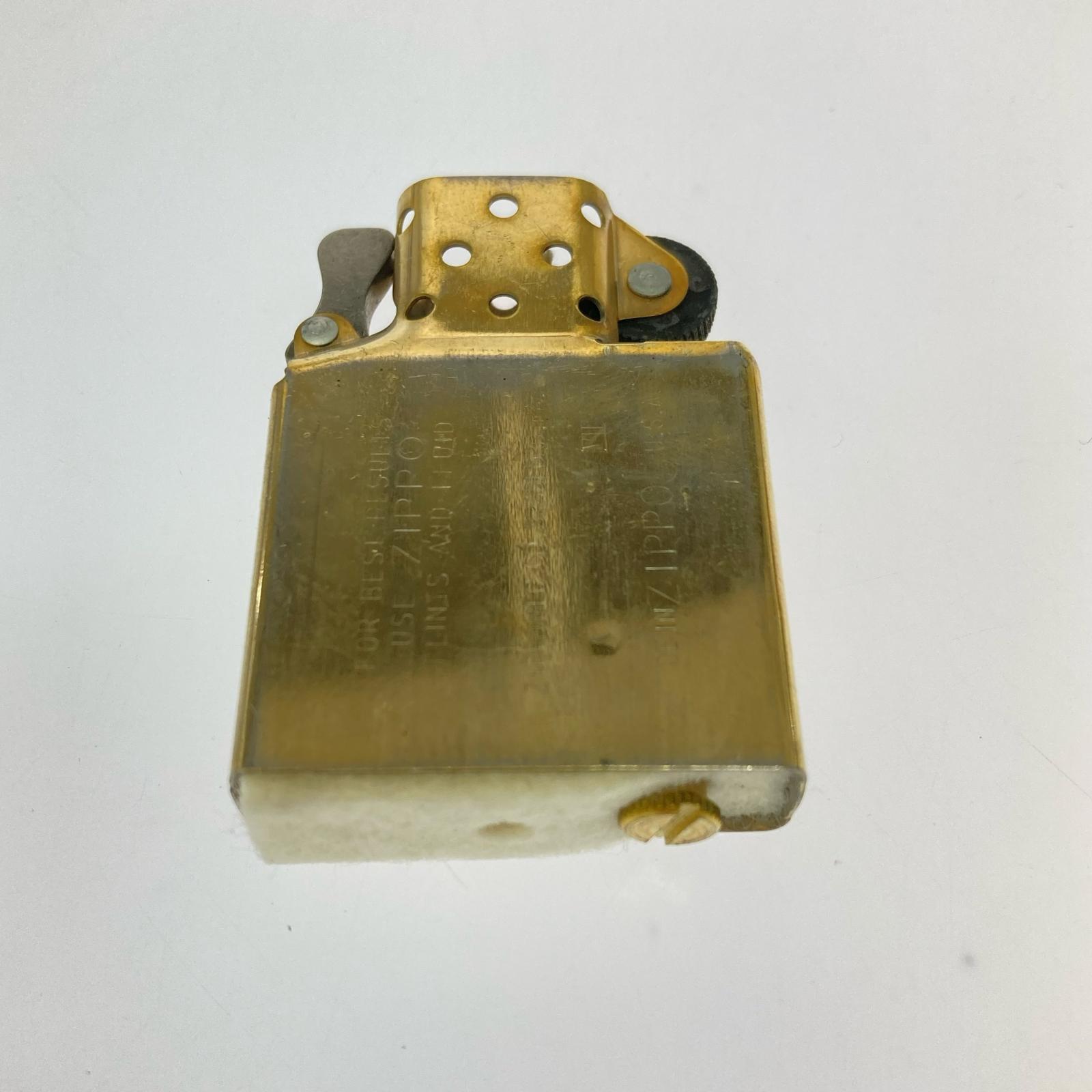 ライター Budweiser SOLID BRASS ゴールド