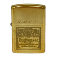 ライター Budweiser SOLID BRASS ゴールド