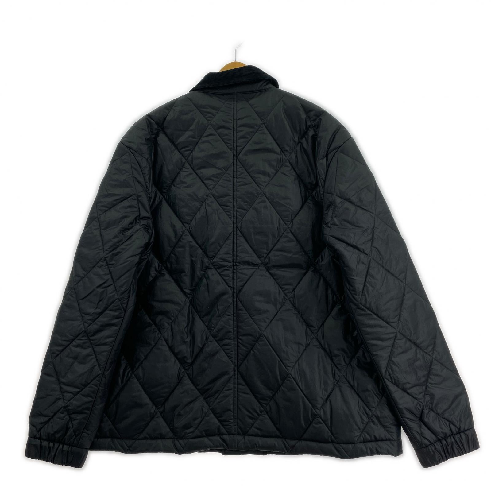 ジャケット THERMORE コーデュロイカラー キルティングジャケット 52 ブラック