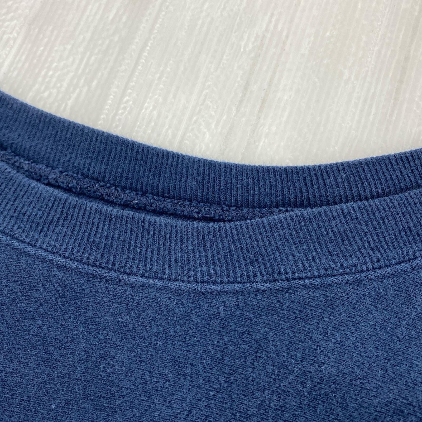スウェット Premium reverse weave 12oz 星条旗ワッペン 3L ネイビー
