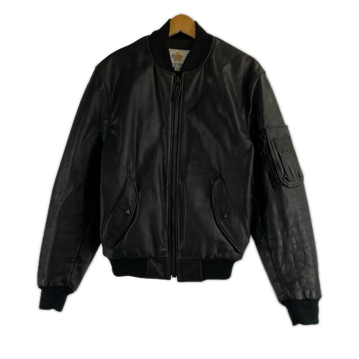 レザージャケット USA製　GOLDEN BEAR  ﾚｻﾞｰｼﾞｬｹｯﾄ-36 36