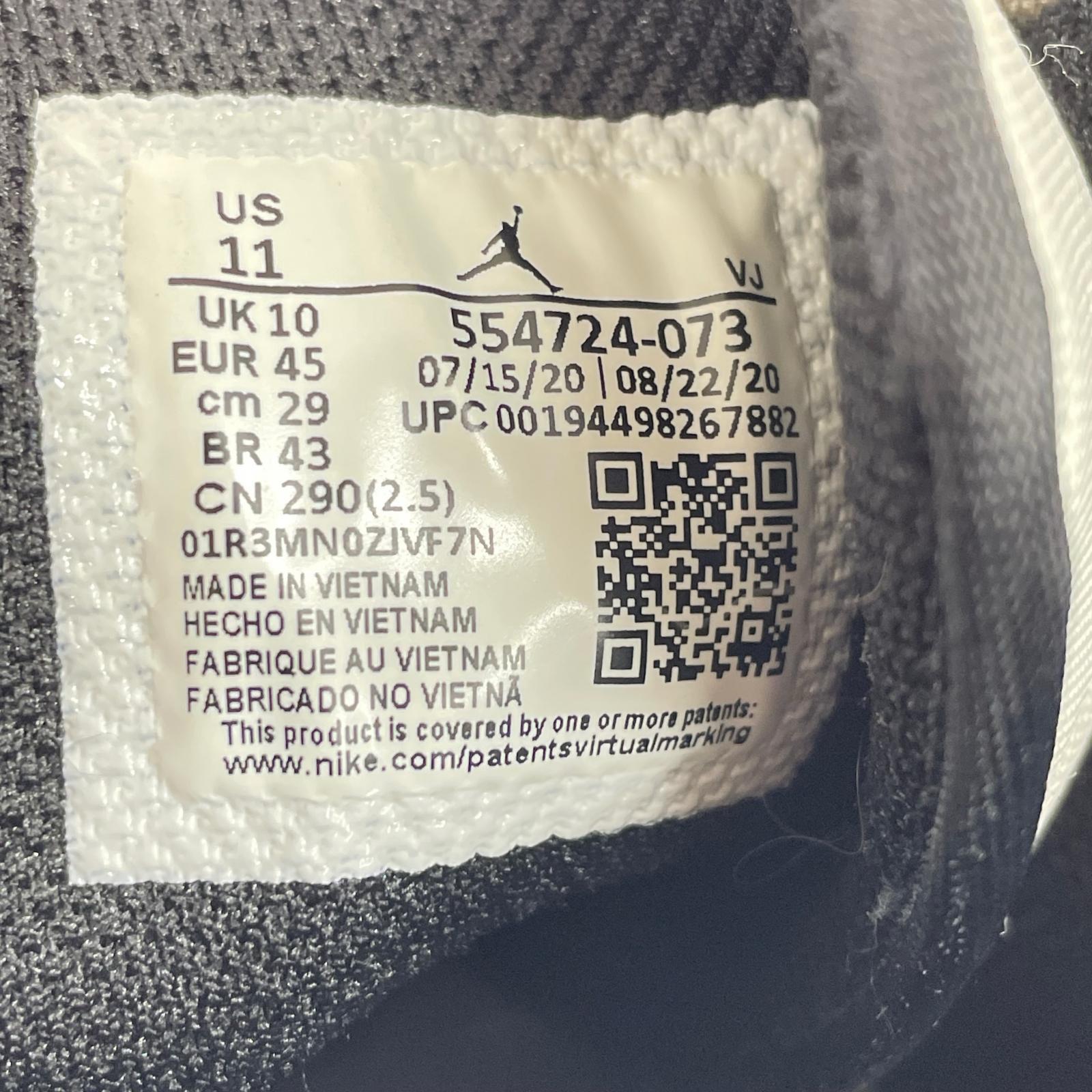 スニーカー AIR JORDAN 1 MID 554724-073 29.0cm 29cm (US11 UK10 1/2 EU48)