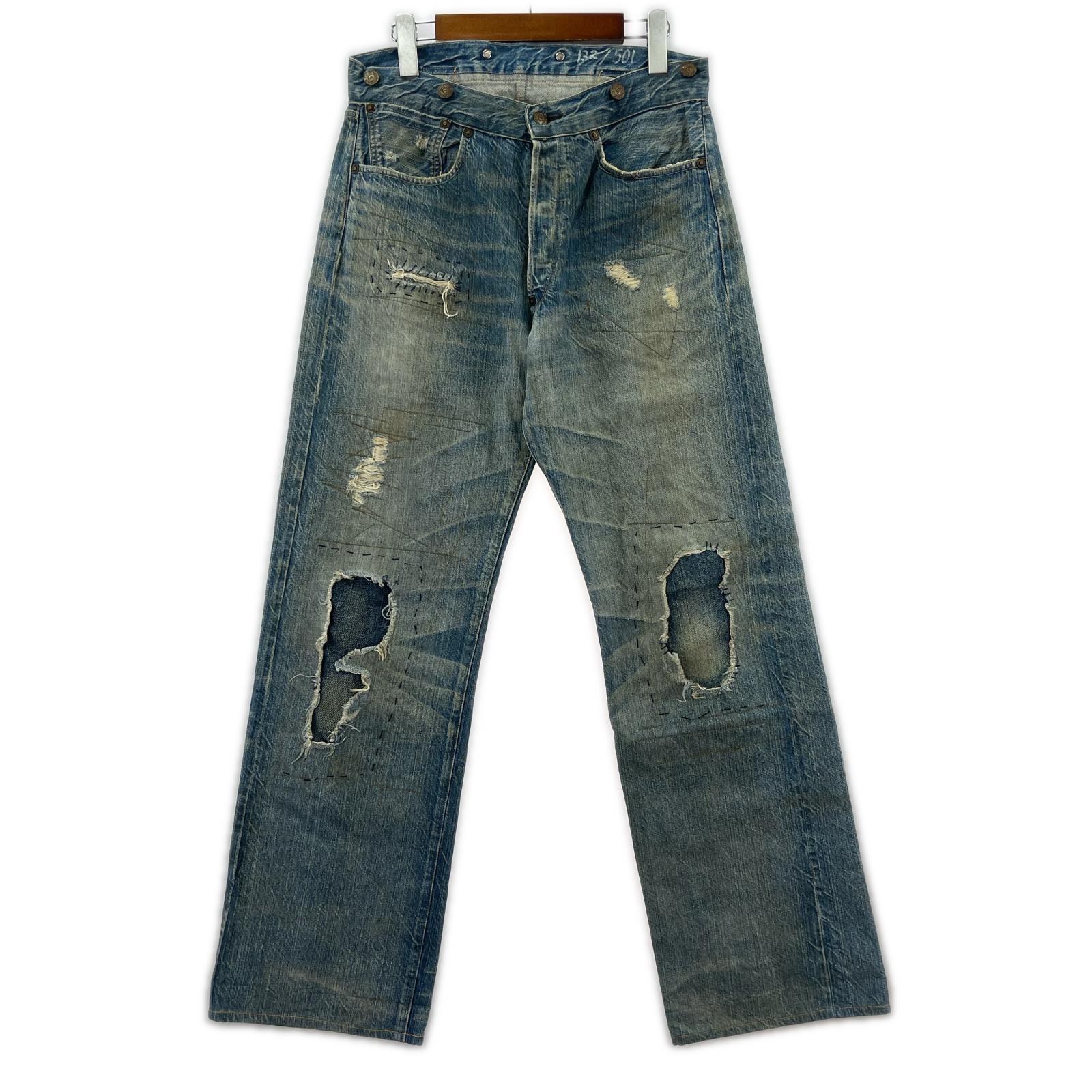 デニムパンツ LOT17501 限定501本 W32 ブルー