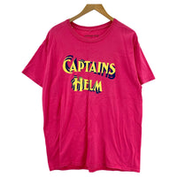 半袖Ｔシャツ Captains Helm S/S print tee L PNK L ピンク