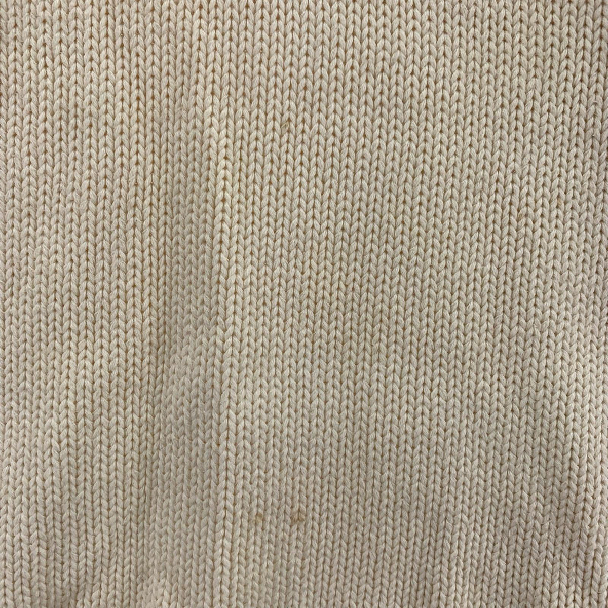 ニット POLO RALPH LAUREN 星条旗 ﾛｰﾙﾈｯｸﾆｯﾄ ｸﾘｰﾑ (L) L