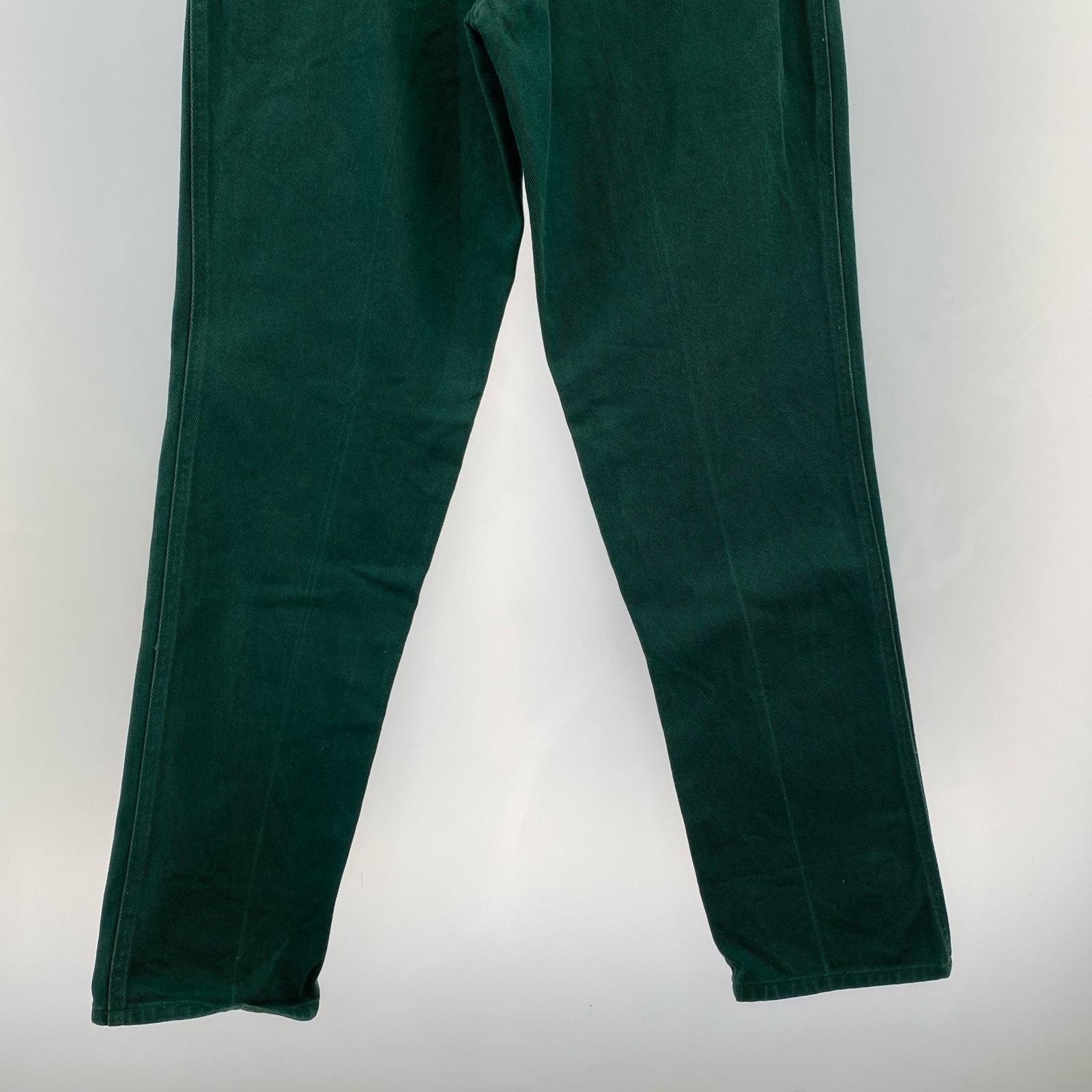 デニムパンツ 80s ROCKY MOUNTAIN カラーデニムパンツ グリーン