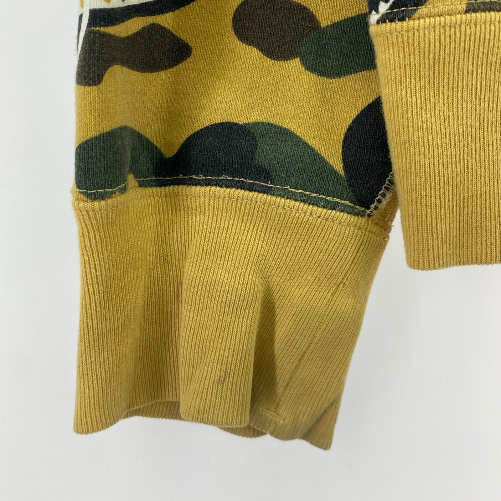パーカー A BATHING APE 1st CAMO SHARK RELAXED ZIP HOODIE L L