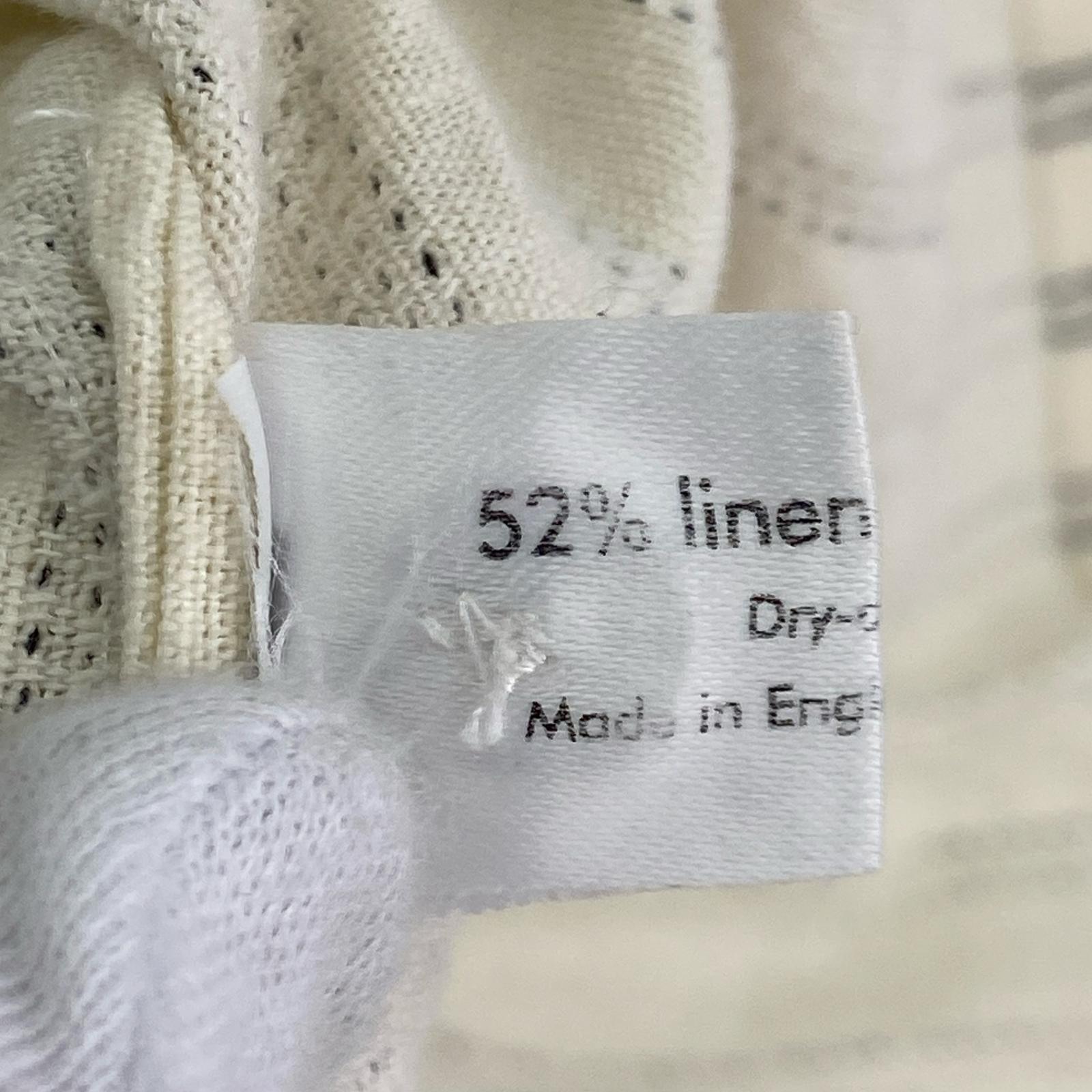 長袖シャツ Eskandar Neiman Marcus ストライプ L/S シャツ 0 ホワイト