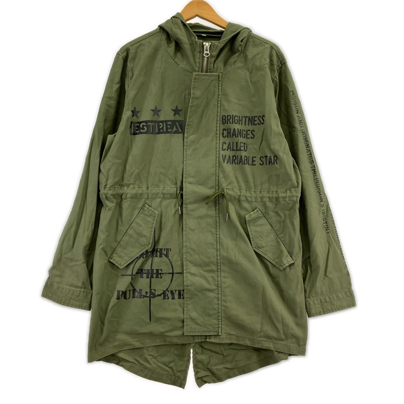 ミリタリージャケット インプローブス モッズコート OD M カーキ