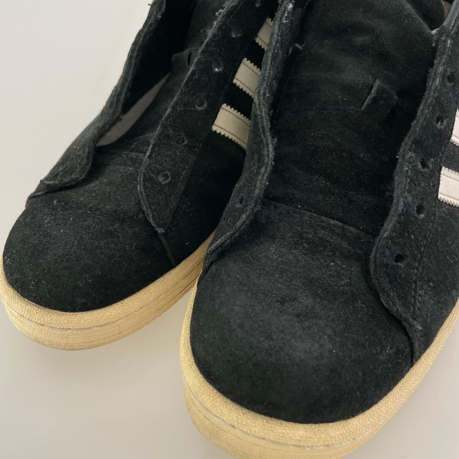 スニーカー 80s CAMPUS スウェード　黒　27.5 27.5cm (US9 1/2 UK9 EU45) ブラック