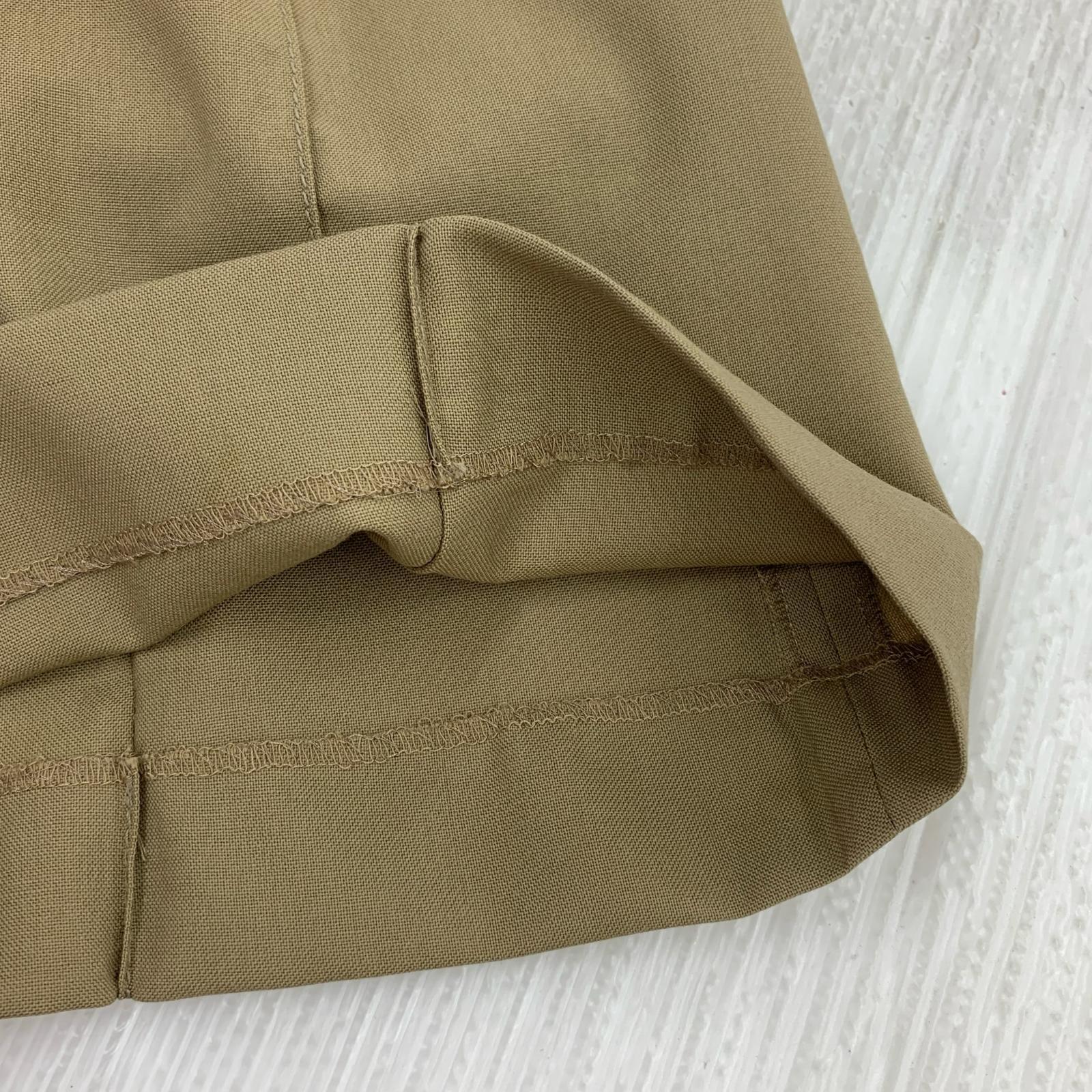 パンツ MARNI トロピカルウールフレアスラックス 40 ベージュ 40 ベージュ