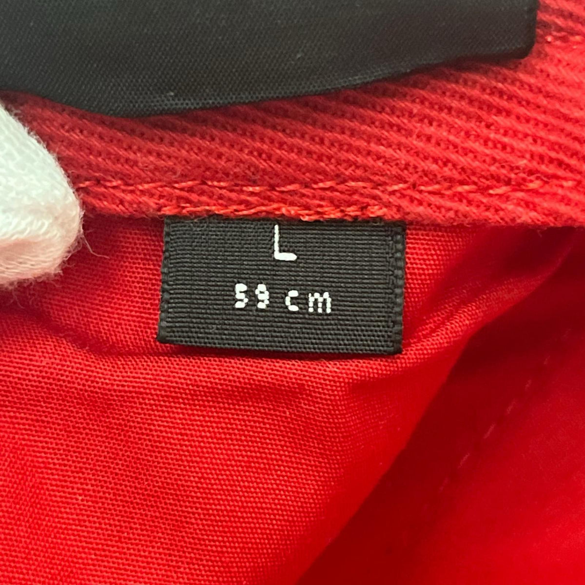 キャップ 赤 L