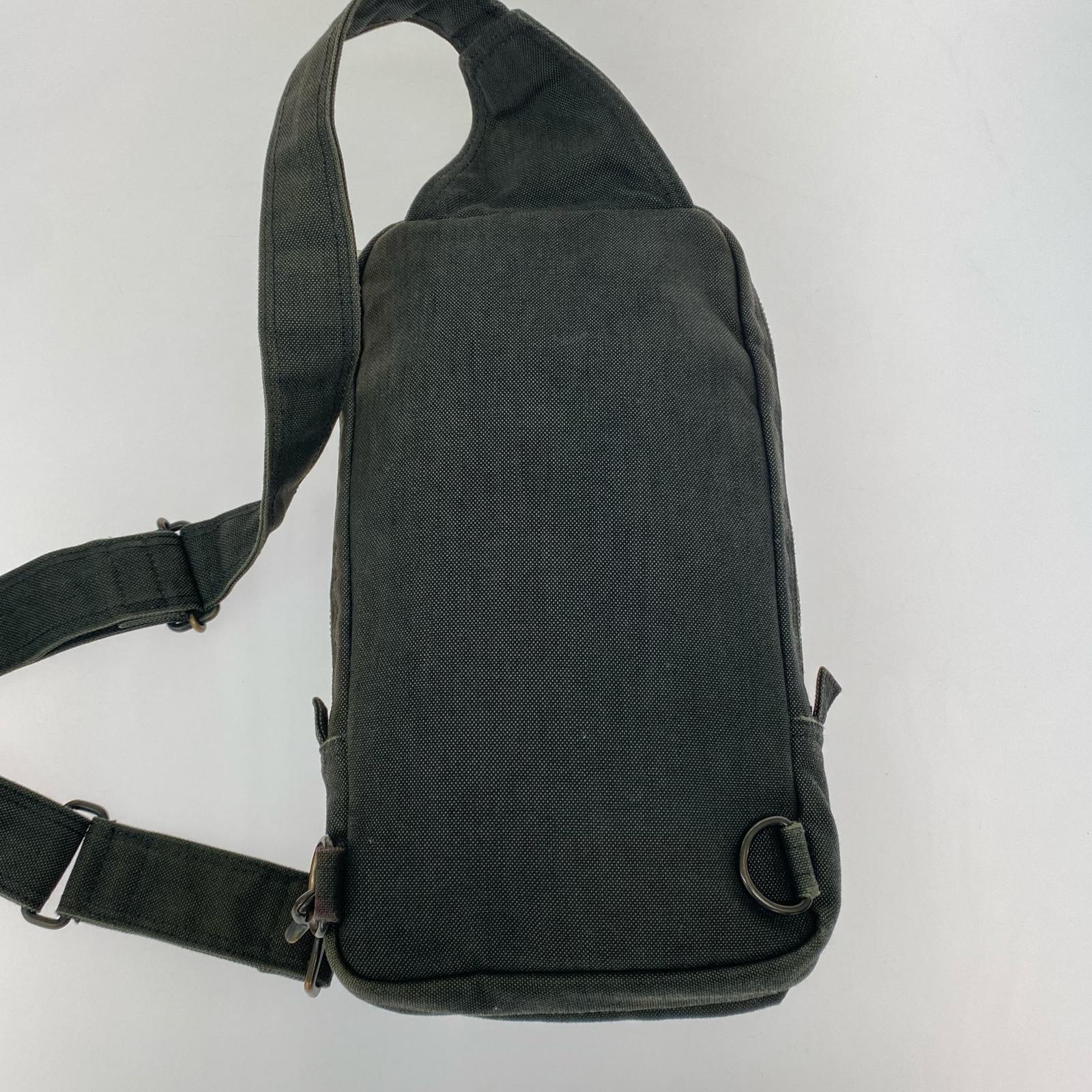 ショルダーバッグ SMOKY スリングショルダーバッグ ブラック