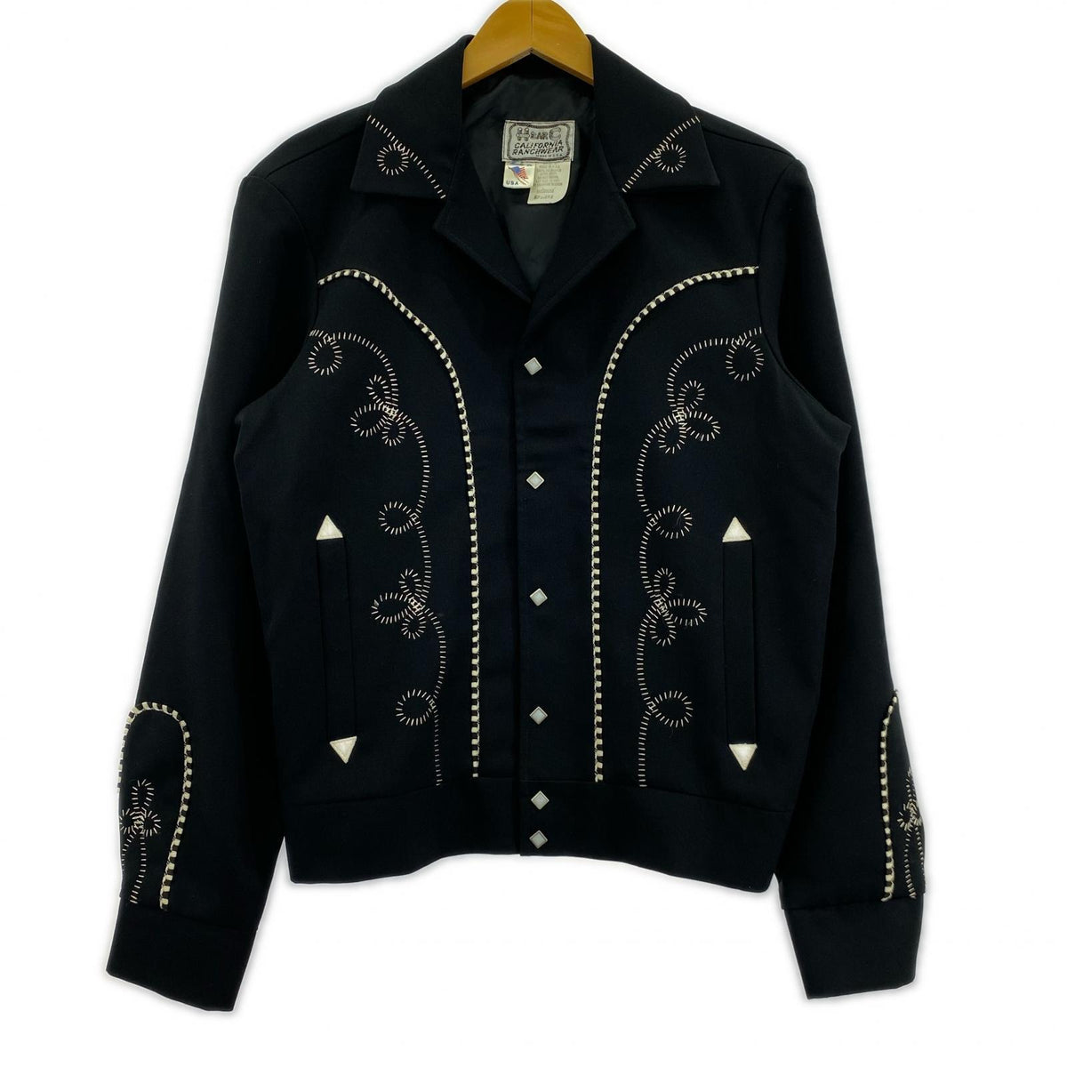 ジャケット 60-70s/H BAR C/THE BOLERO WESTERN JACKET M ブラック